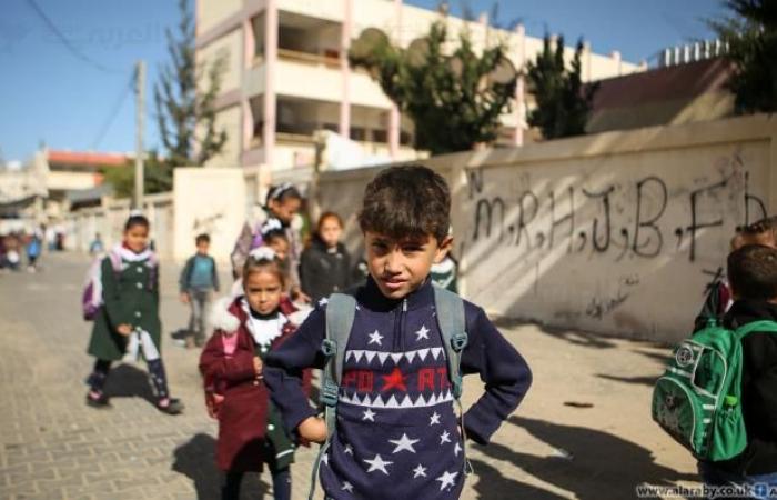 غزة تحتاج إلى مبانٍ مدرسية