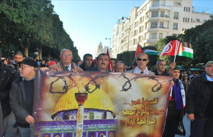حملة بتونس لتجريم التطبيع مع إسرائيل