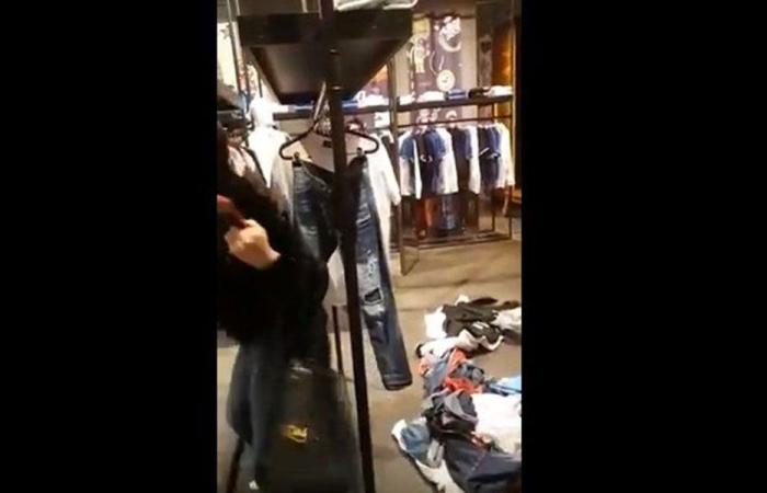 في بيروت… شتمته وضربته بسبب الثياب! (بالفيديو)
