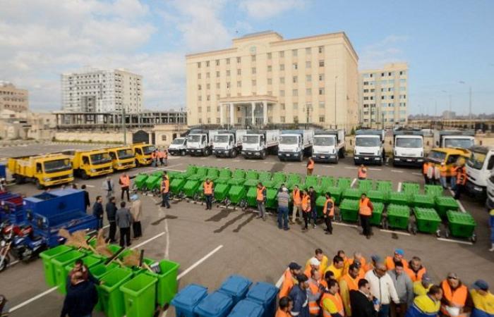 «الإسكندرية»: إدخال 87 معدة جديدة لمنظومة النظافة بدعم من «البيئة»