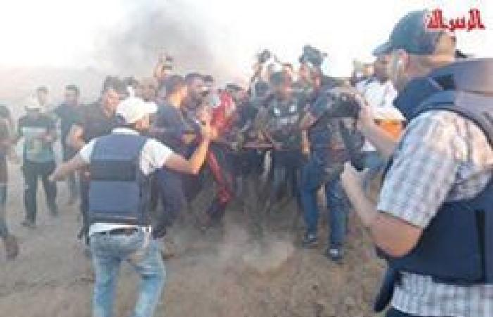 فلسطين | 3 إصابات أحدهم خطيرة برصاص الاحتلال شرق البريج وسط القطاع