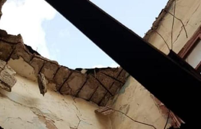 العاصفة تضرب: خسائر في المزروعات وانهيار جدران دعم