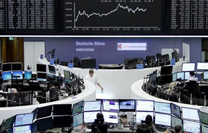 هبوط الأسهم الأوروبية