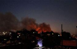 هجوم إسرائيلي على مواقع للمجموعات الإيرانية في البوكمال