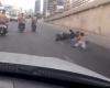 "بطولات الدراجات النارية" تنتهي بمأساة في ضبية (فيديو)