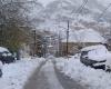 العاصفة الثلجية تجتاح قرى راشيا والبقاع الغربي