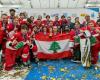لبنان بطل كأس العرب لهوكي الجليد