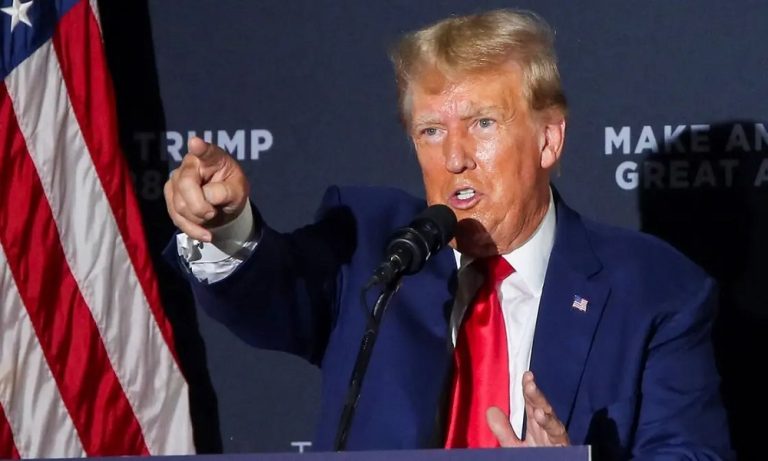 ترامب يسخر من صحة بايدن العقلية! trump12