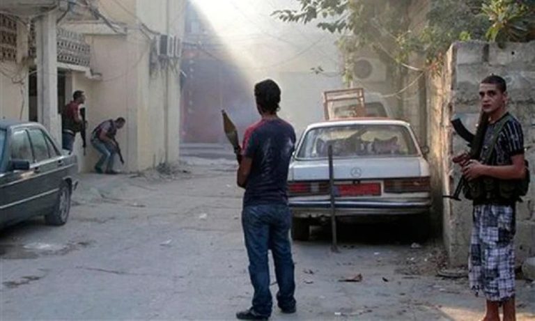 من-مخيم-عين-الحلوة.-مسيّرة-إسرائيلية-تتعرض-لإطلاق-نار