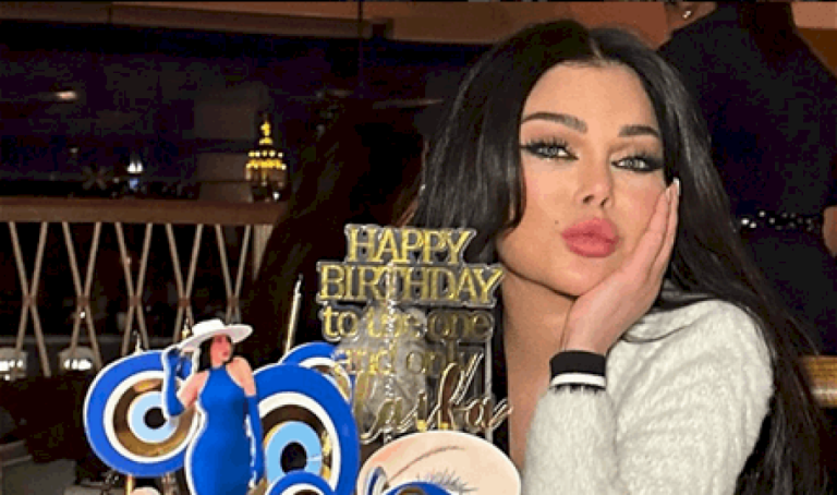 صورها-عرضت-في-نيويورك.-إليكم-سعر-فستان-هيفا-وهبي-الذي-احتفلت-فيه-بميلادها