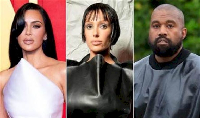 بدت-متوترة.-كيم-كارداشيان-تدعم-زوجها-السابق-وتطل-برفقة-زوجته