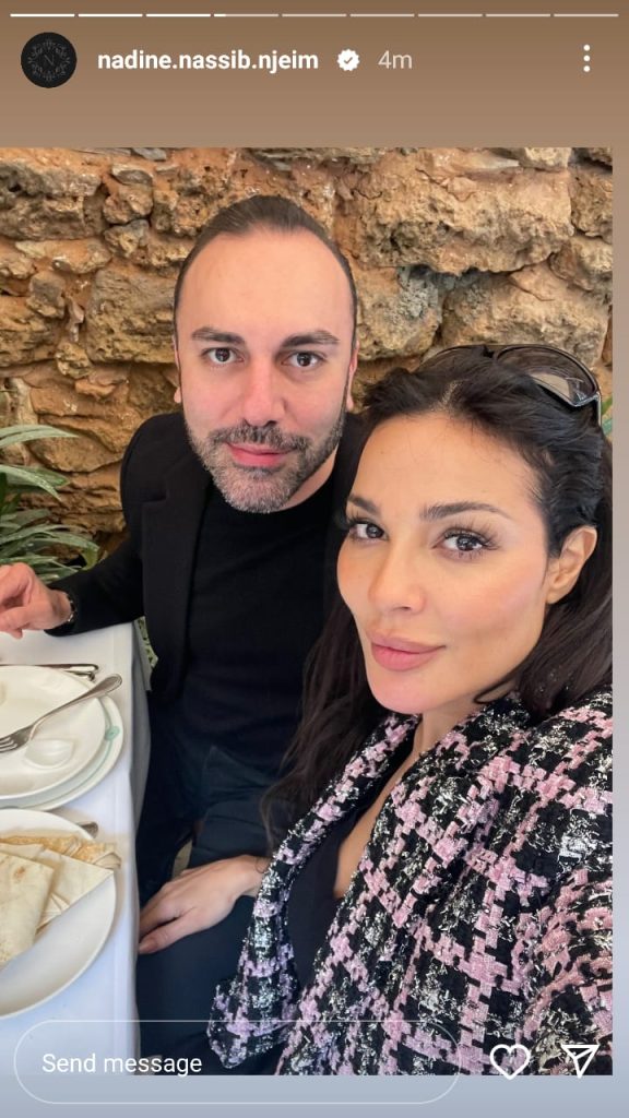 برفقة خطيبها رجل الأعمال السوريّ... نادين نجيم احتفلت بـ"الشعنينة" (صور) 2b69104b