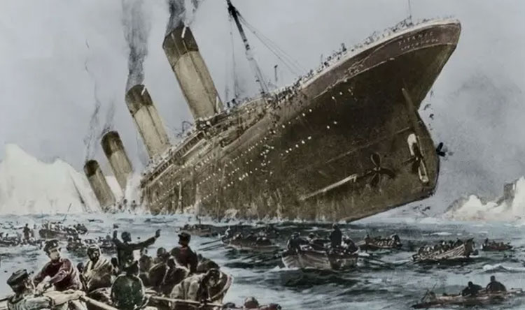 “تيتانيك”.. فرضية جديدة أمام “غرق السفينة” taytanek0