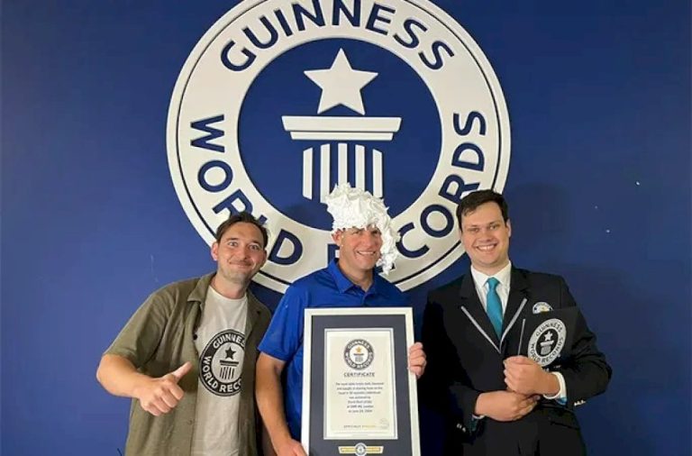 في يوم واحد..أمريكي يسجّل 15 رقماً قياسياً في غينيس في-يوم-واحد.أمريكي-يسجّل-15-رقماً-قياسياً-في-غينيس