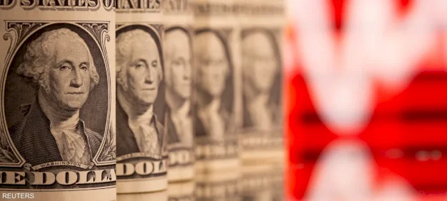 الدولار-يتراجع