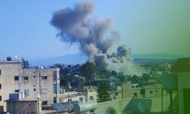 بالصورة:-الجيش-الإسرائيلي-يفجّر-منزلًا-في-مروحين