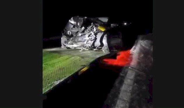 تحطمت-بالكامل.-شقيق-إعلامية-لبنانية-ينجو-من-حادث-سير-مروع-وهذا-وضعه-(صور)