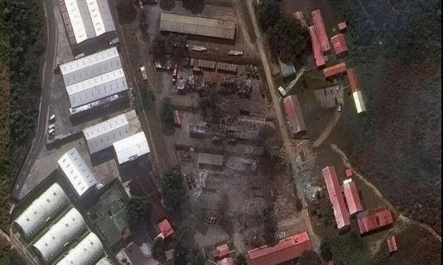 بالصور: آثار الضربات الأميركية على مقرّ مادورو بالصور:-آثار-الضربات-الأميركية-على-مقرّ-مادورو