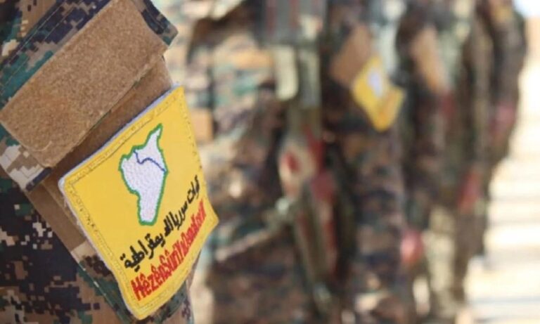 ماكرون-وبارزاني-يدعمان-دمج-“قسد”-بالجيش-السوري