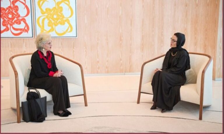 كرامي-بحثت-والشيخة-موزا-في-تعزيز-التعاون-اللبناني-–-القطري