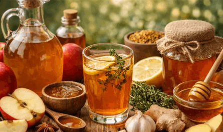 "مزيج-سحري".-تعرفوا-على-فوائد-خل-التفاح-والعسل