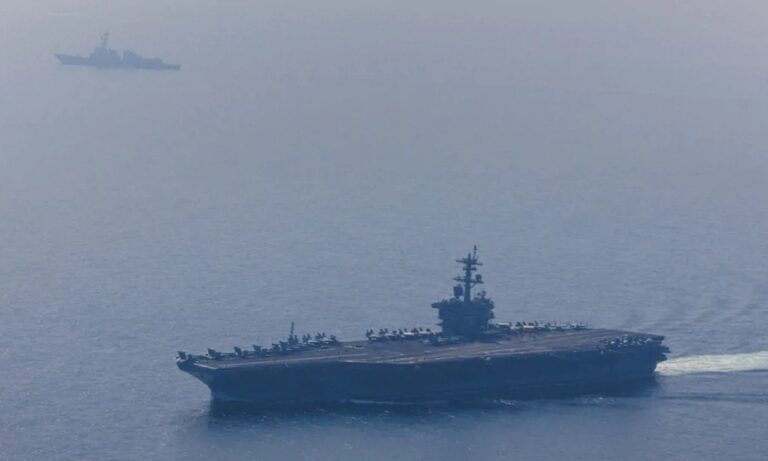 “رسالة-إلى-إيران”…-بعد-زيارة-“أبراهام-لينكولن”-في-بحر-العرب