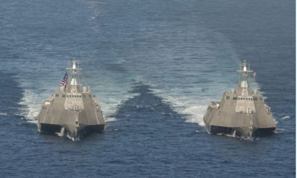 تصادم-بين-سفينتين-تابعتين-للبحرية-الأميركية