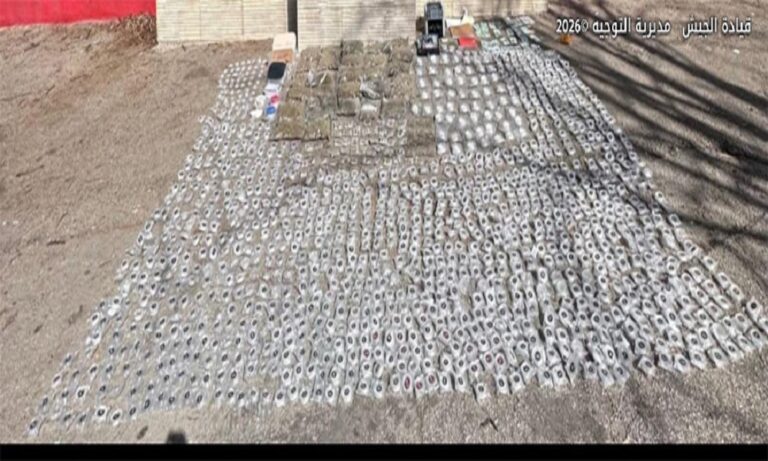 في الليلكي.. الجيش يداهم شقة لتخزين المخدرات في-الليلكي.-الجيش-يداهم-شقة-لتخزين-المخدرات